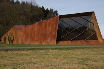Gedenkstätte des SS-Sonderlagers Hinzert von außen